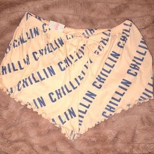 PINK VICTORIA SECRET SHORTS NWT NEW